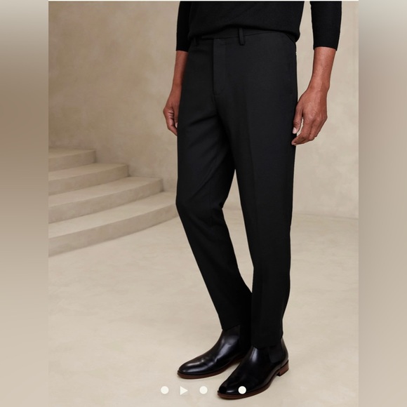 BANANA REPUBLIC MODERN CLASSIC PLAIN WEAVE SUIT JACKET SIZE 44R & PANT 35/32 - Picture 4 of 13